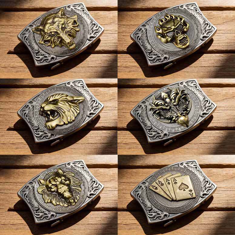 Zest Western Quick-Draw Spring-Action Knife Buckle
