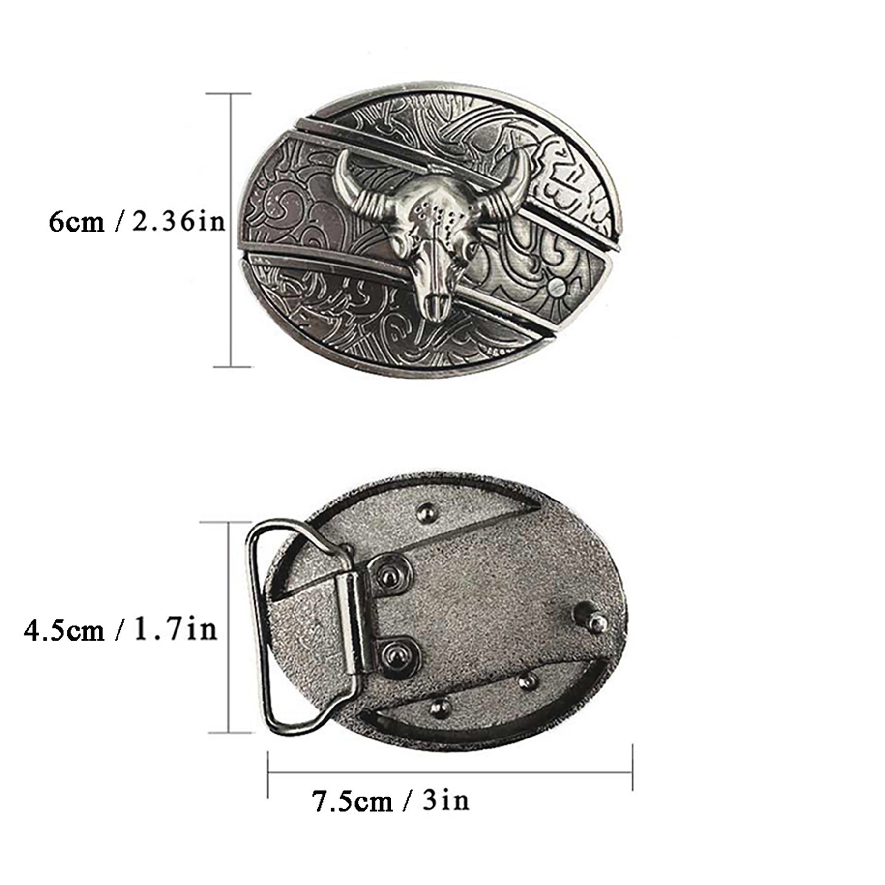 Western Cowboy Belt Buckles