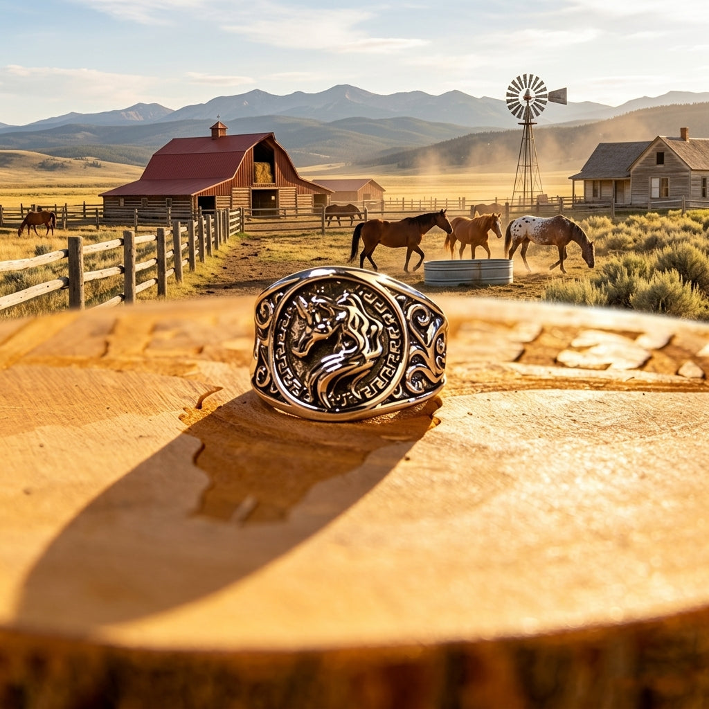 Western cowboy ring