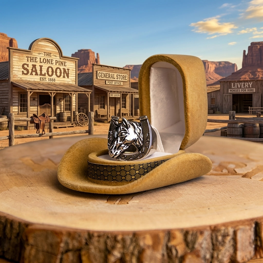 Western cowboy ring
