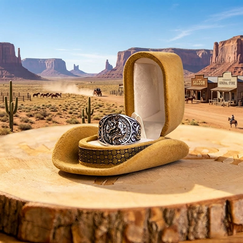 Western cowboy ring