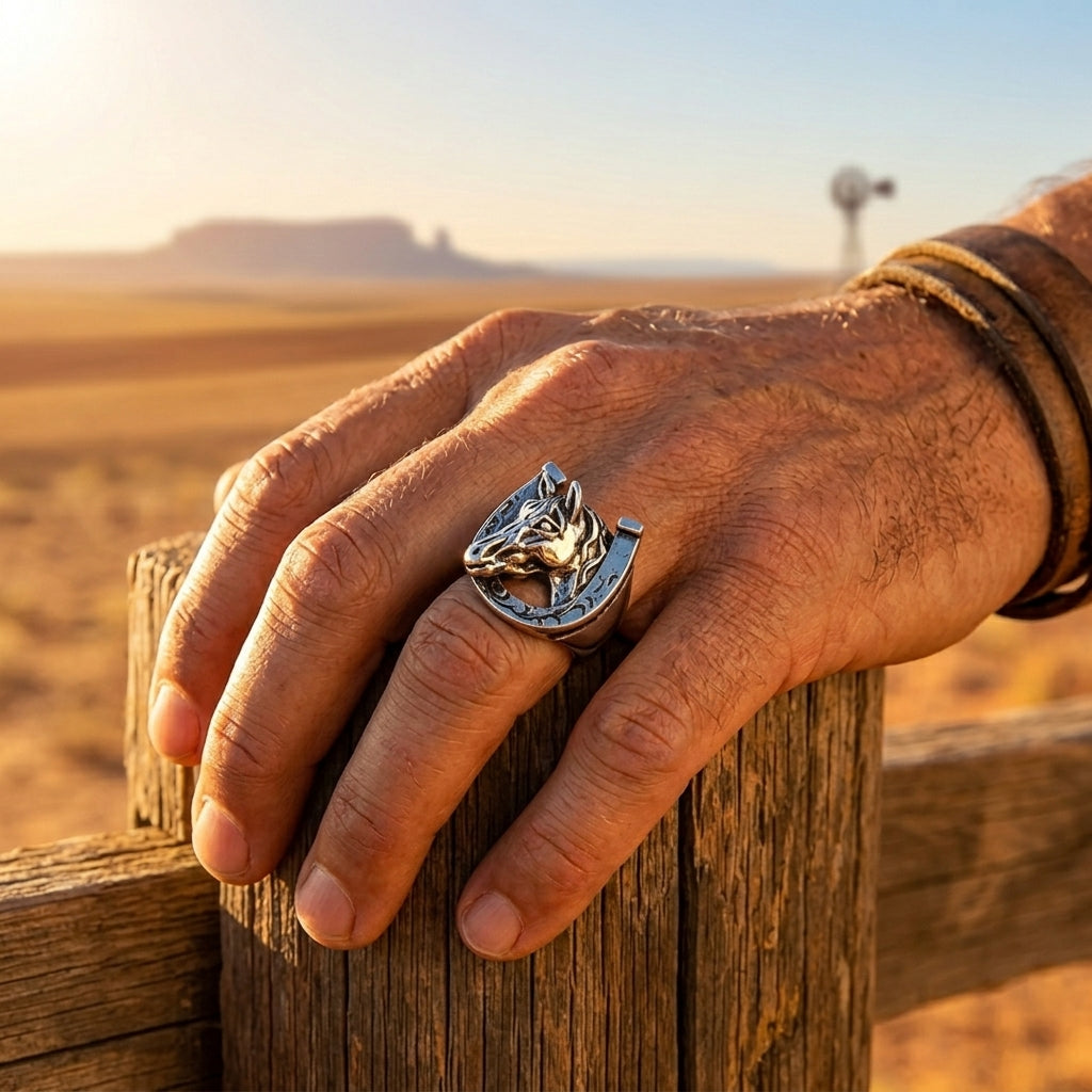 Western cowboy ring