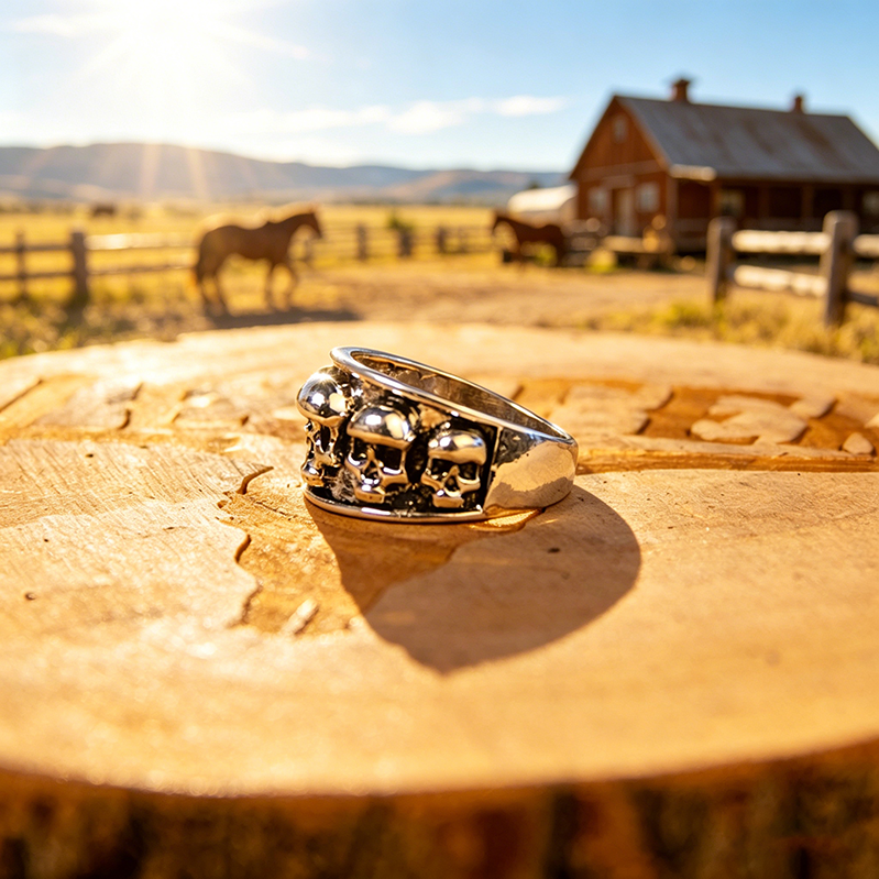 Western cowboy ring
