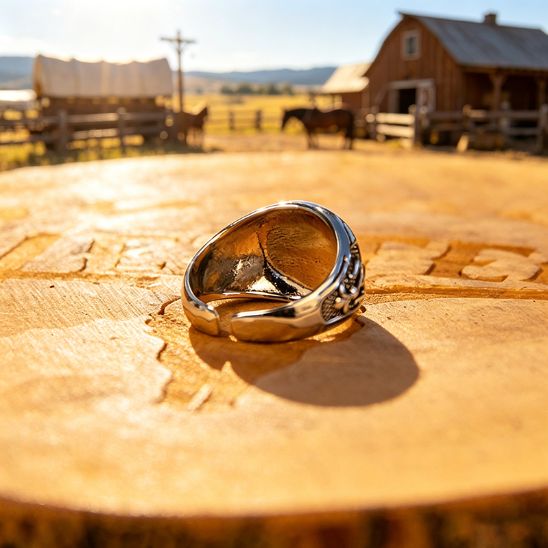 Western cowboy ring