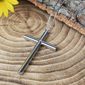 Western safety-cross-necklace