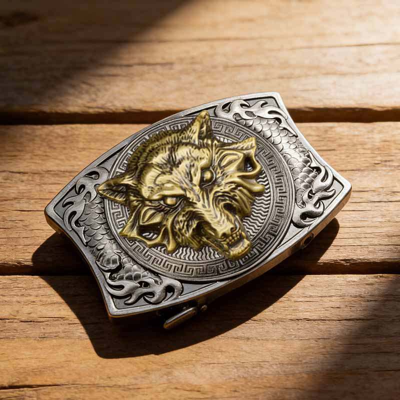 Zest Western Quick-Draw Spring-Action Knife Buckle