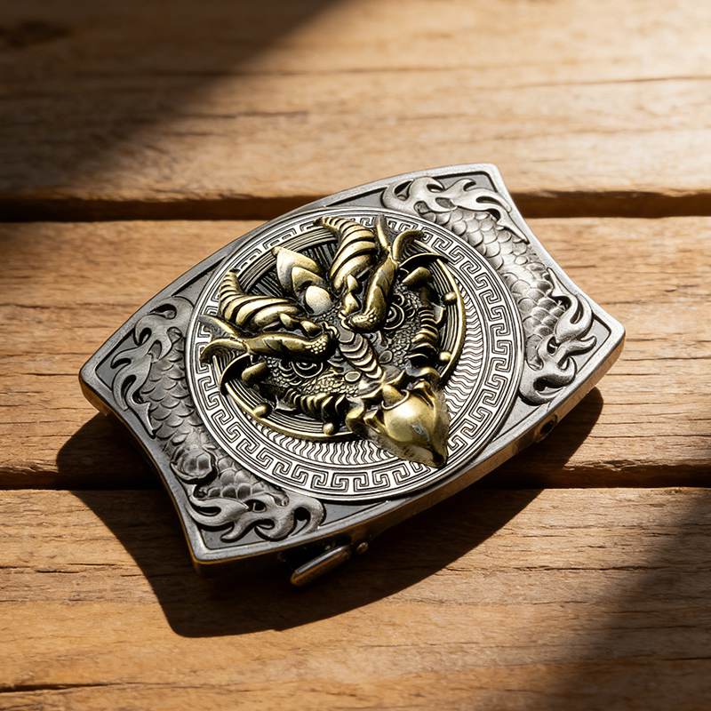 Zest Western Quick-Draw Spring-Action Knife Buckle