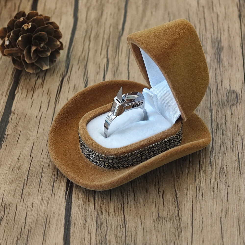 Western Deer-Themed Belt and EDC Tool Jewelry Set