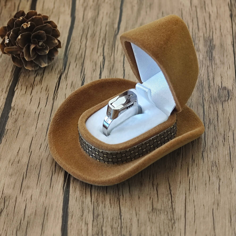 Western Discreet Letter Opener Ring