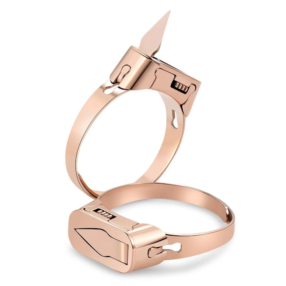 Western Discreet Letter Opener Ring