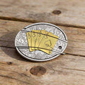 Zest Western Two-Tone Artisanal Embossed Belt Buckle