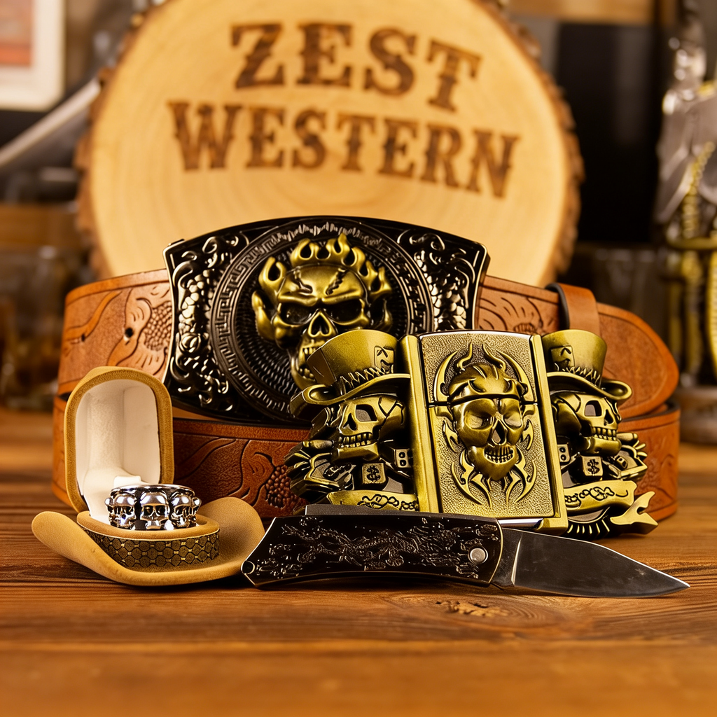 Western Skull Set