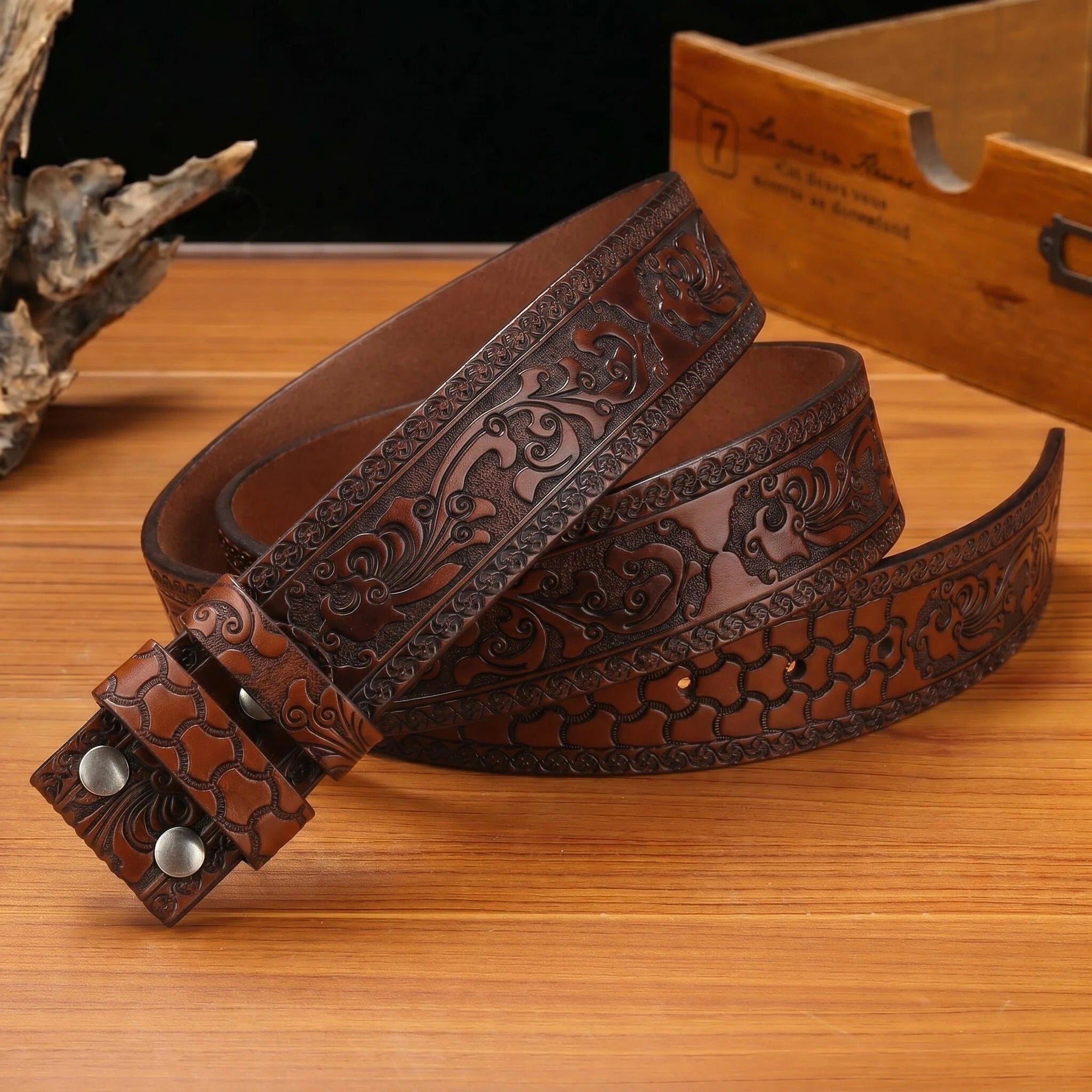 Western Belt Without Buckle 1.5" Wide