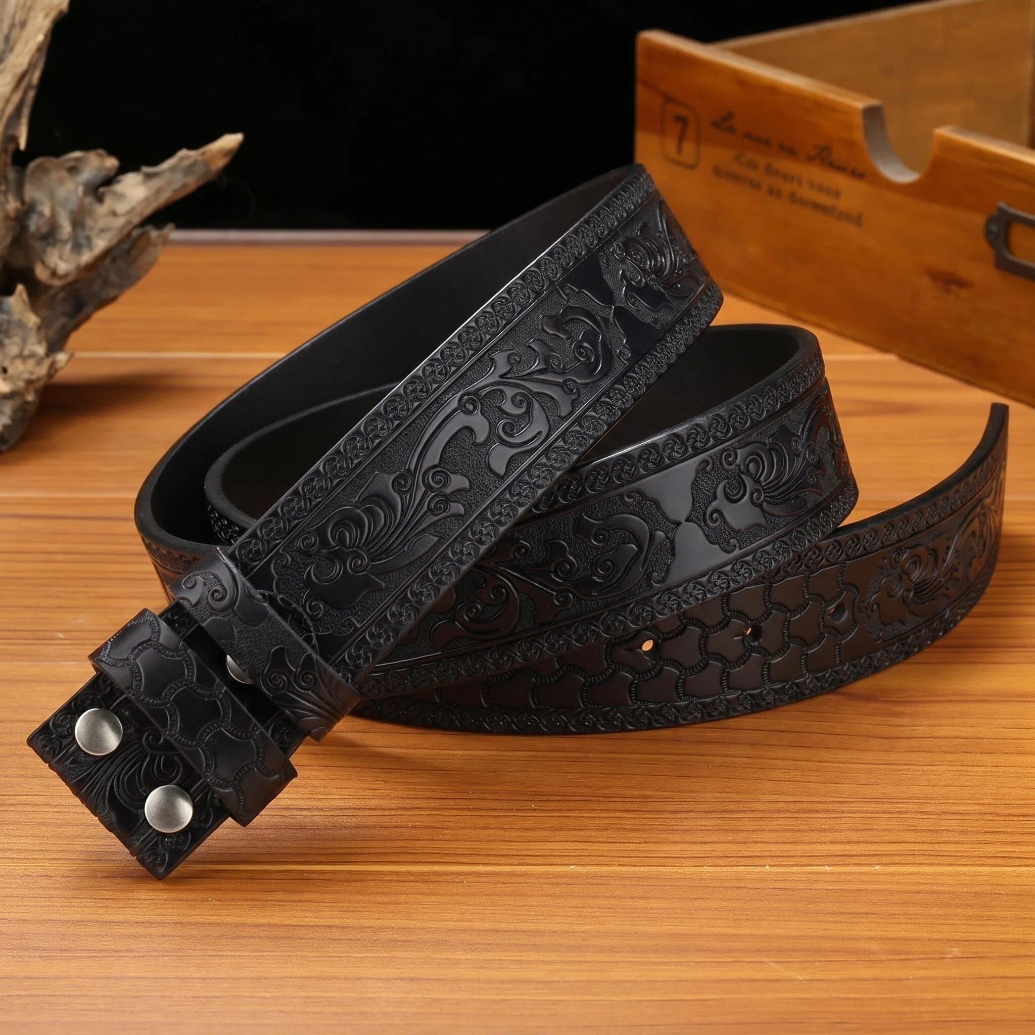 Western Belt Without Buckle 1.5" Wide