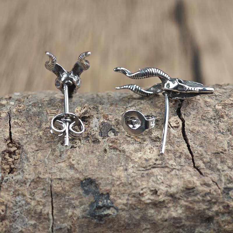 ES4 Antelope Head Earrings