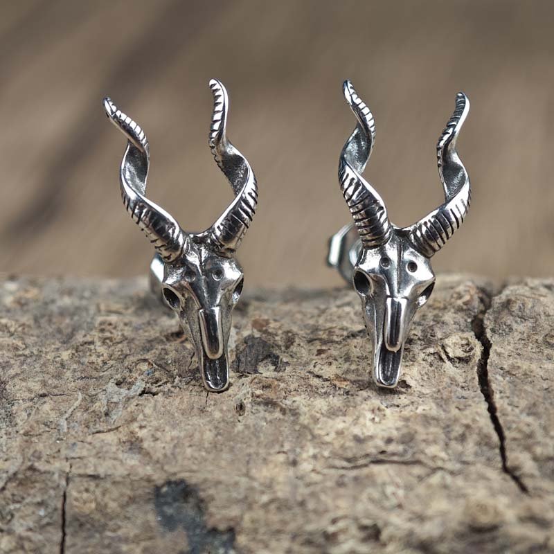 ES4 Antelope Head Earrings