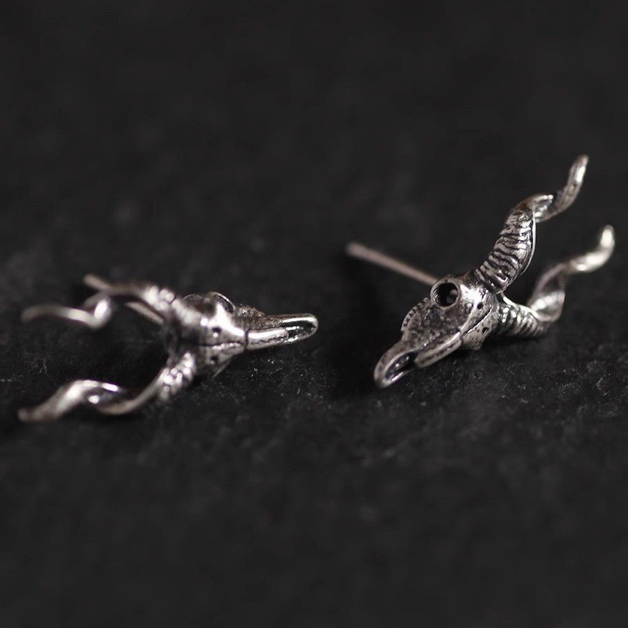 ES4 Antelope Head Earrings