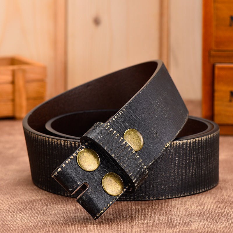 Vintage Belt Strap Without Buckle 1.5" Wide
